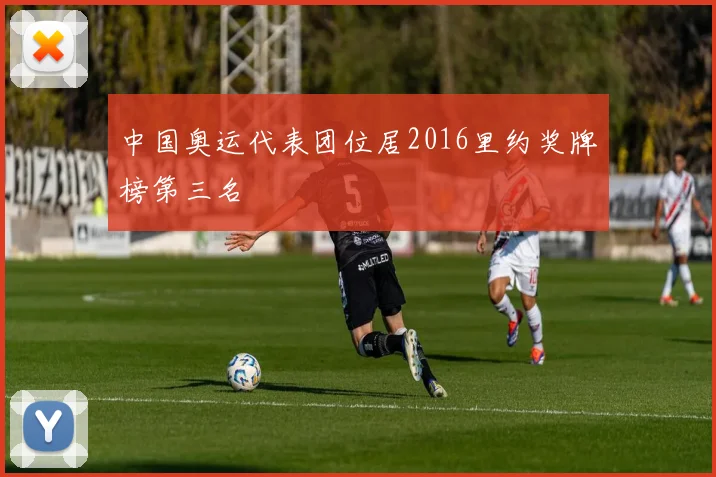 中国奥运代表团位居2016里约奖牌榜第三名