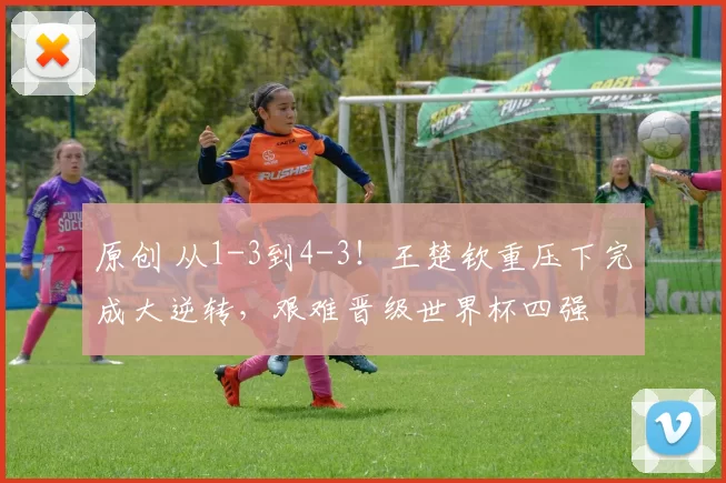原创 从1-3到4-3！王楚钦重压下完成大逆转，艰难晋级世界杯四强
